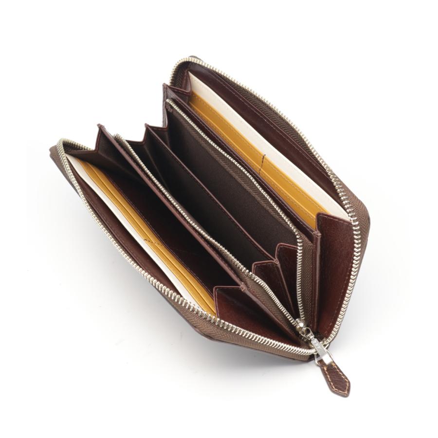 TAKEO KIKUCHI（タケオキクチ） 長財布 ラウンドファスナー 本革