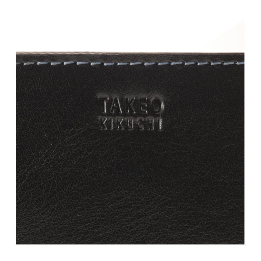 TAKEO KIKUCHI（タケオキクチ） 二つ折り財布 本革 TKW-00422 当社限定