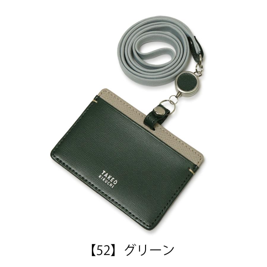 TAKEO KIKUCHI（タケオキクチ） IDカードホルダー リール付き ヨーク
