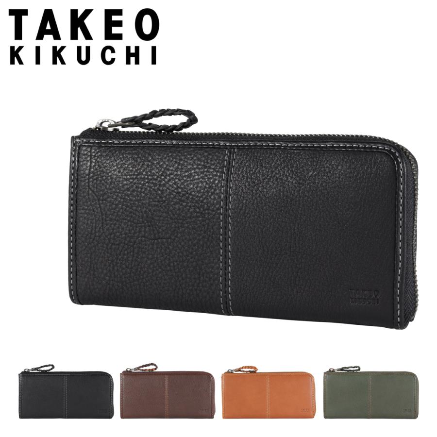 TAKEO KIKUCHI タケオキクチ 長財布 L字ファスナー グラスゴー TAKEO KIKUCHI タケオキクチ 長財布 L字ファスナー グラスゴー
