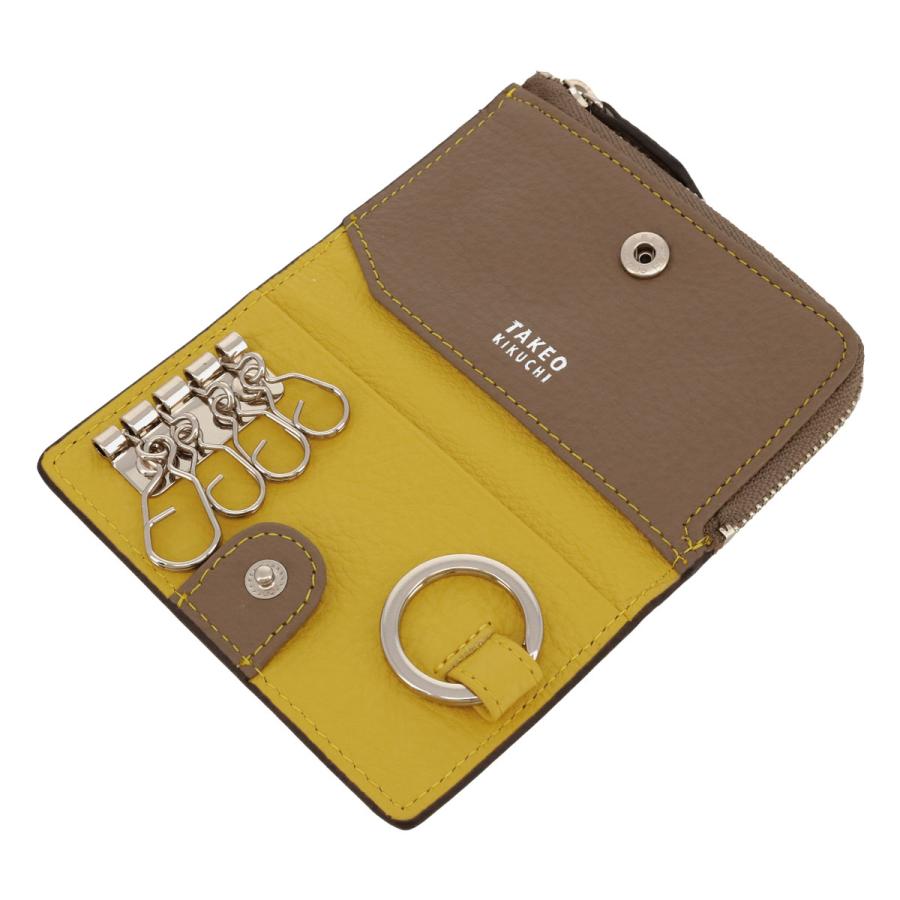 TAKEO KIKUCHI タケオキクチ キーケース L字ファスナー レスター