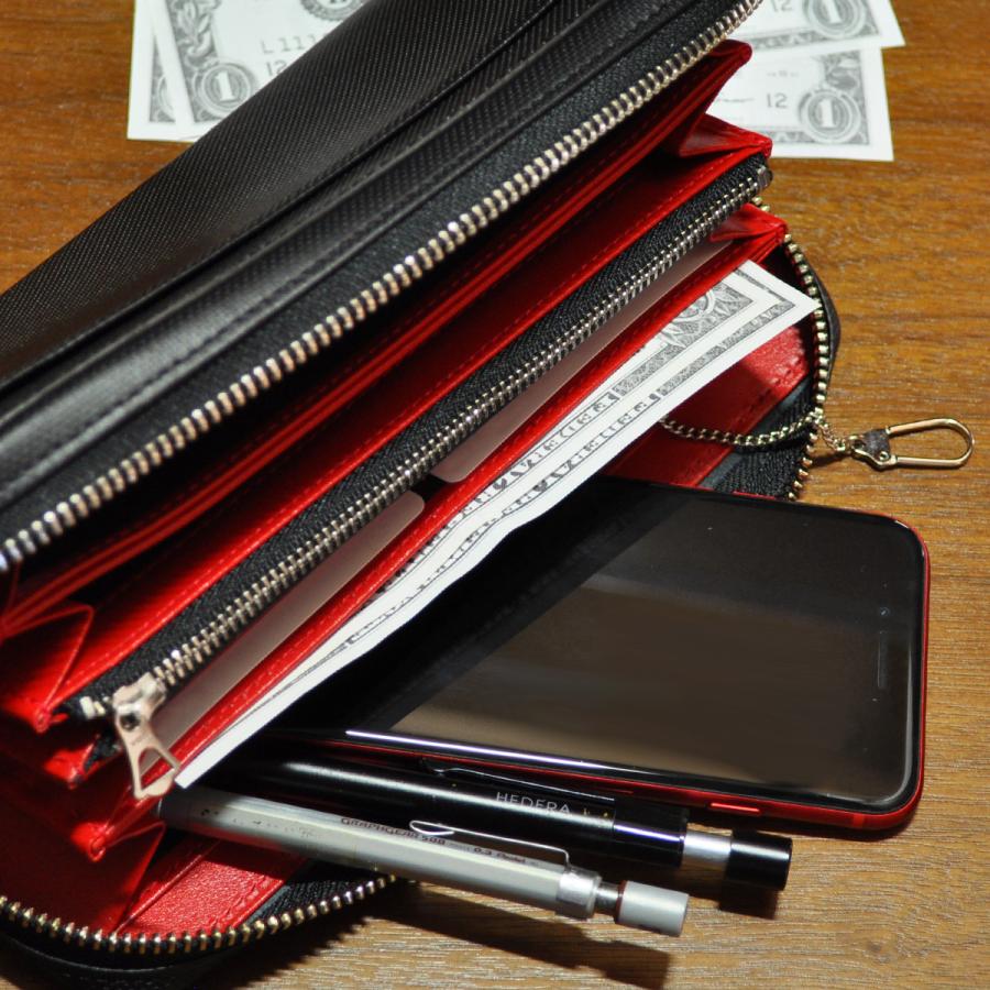 TAKEO KIKUCHI（タケオキクチ） 長財布 ラウンドファスナー 大容量