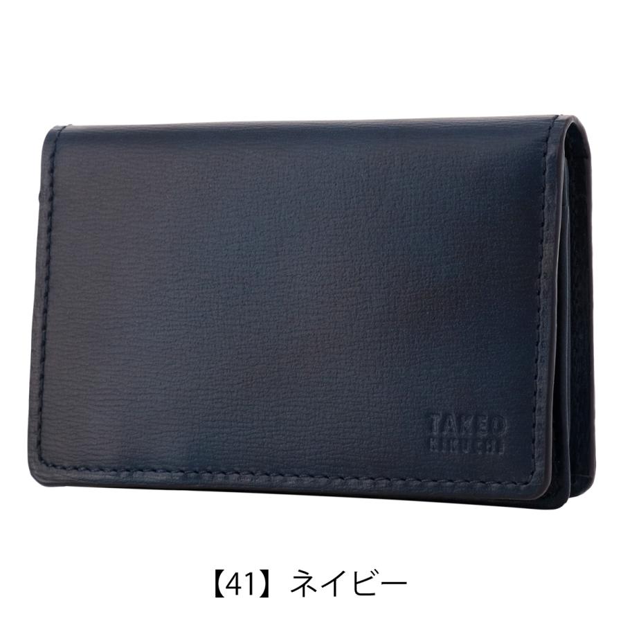 【レビュー投稿で+5％還元】タケオキクチ 名刺入れ 本革 メンズ ルーナ  7070121 TAKEO KIKUCHI | カードケース 牛革 レザー クリスマス_mp TAKEO KIKUCHI（タケオキクチ） 名刺入れ 本革 メンズ ルーナ 7070121