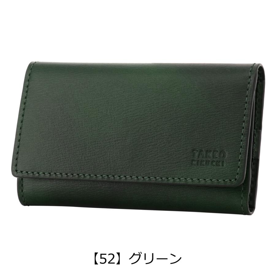 TAKEO KIKUCHI（タケオキクチ） キーケース 本革 ルーナ 7075221 TAKEO