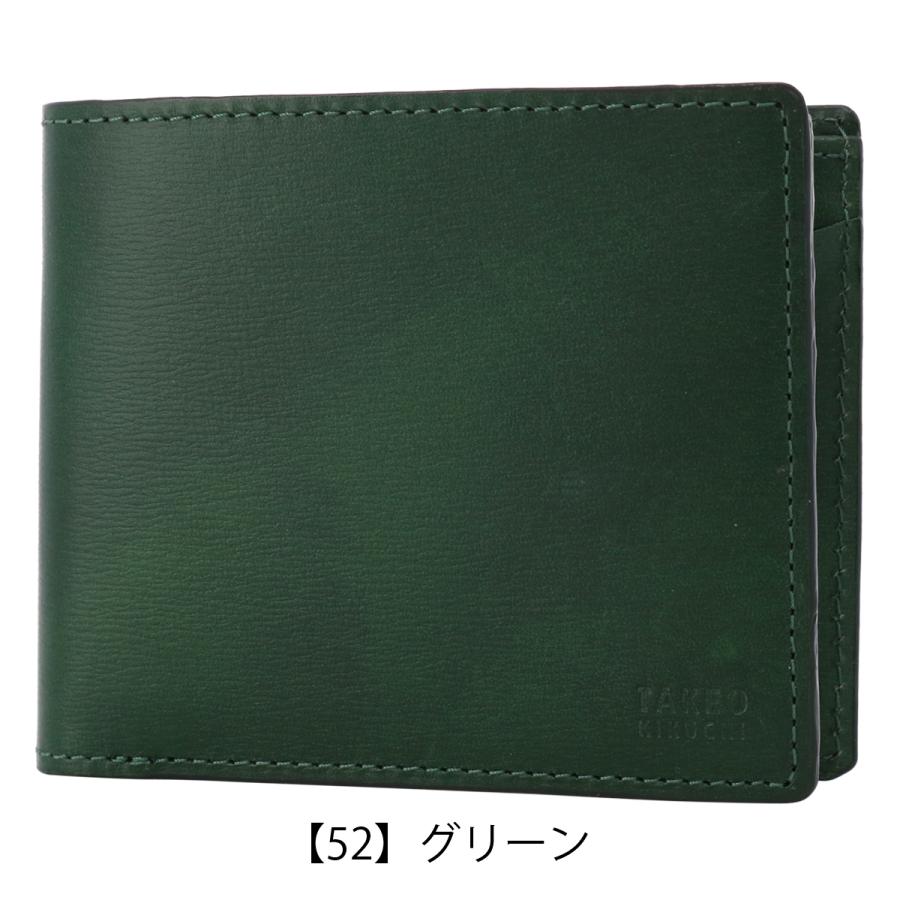 タケオキクチ 二つ折り財布 本革 メンズ ルーナ  7120121 TAKEO KIKUCHI | 牛革 レザー｜sacsbar｜19