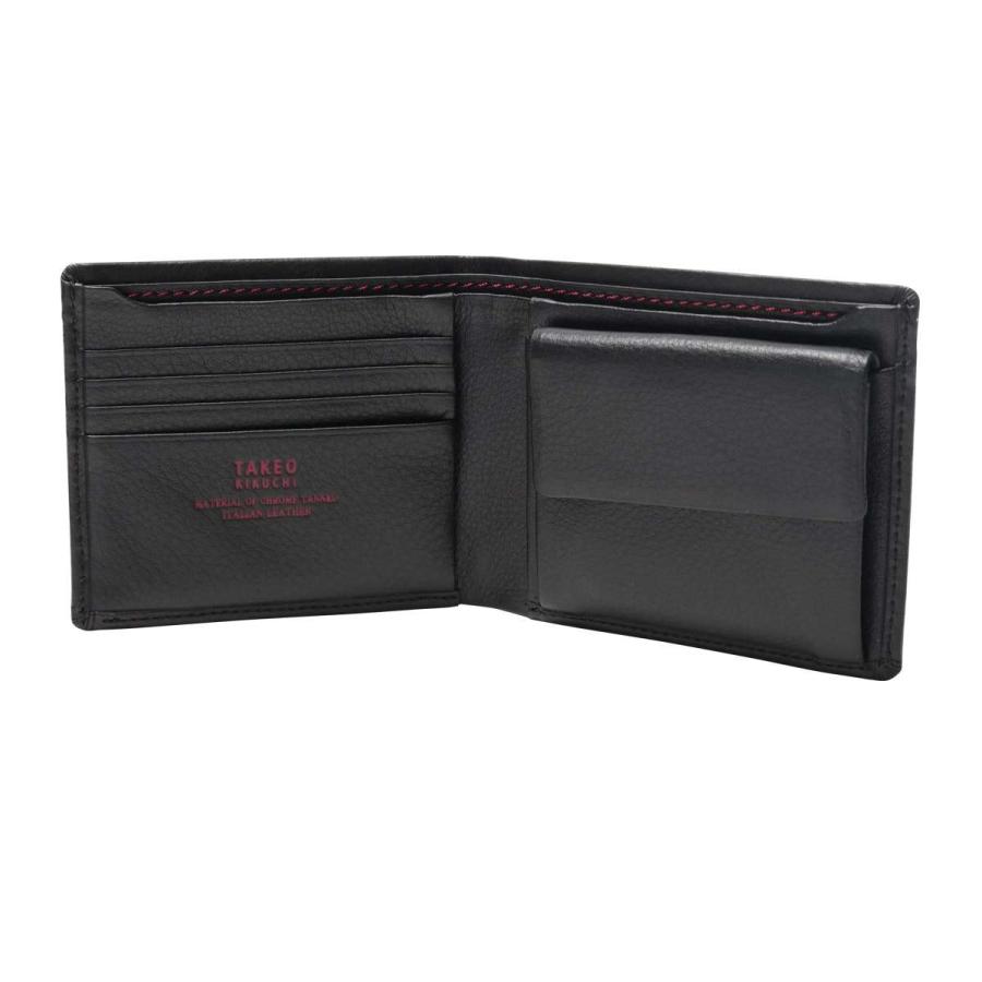 TAKEOKIKUCHI 財布　新品 TAKEO KIKUCHI タケオキクチ 二つ折り財布 メンズ モルビド