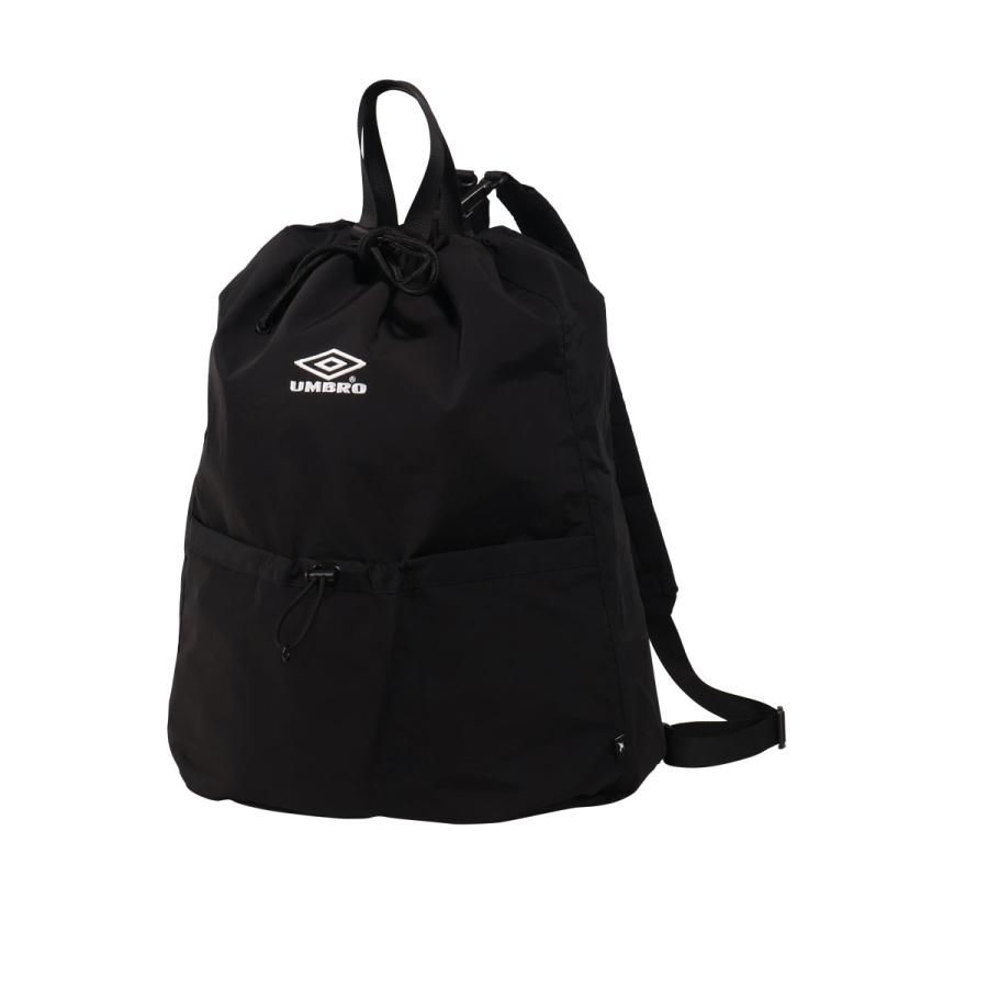 9090×umbro コラボ ナップサック　ブラック 9090 × umbro Printed Game Knapsack – YZ