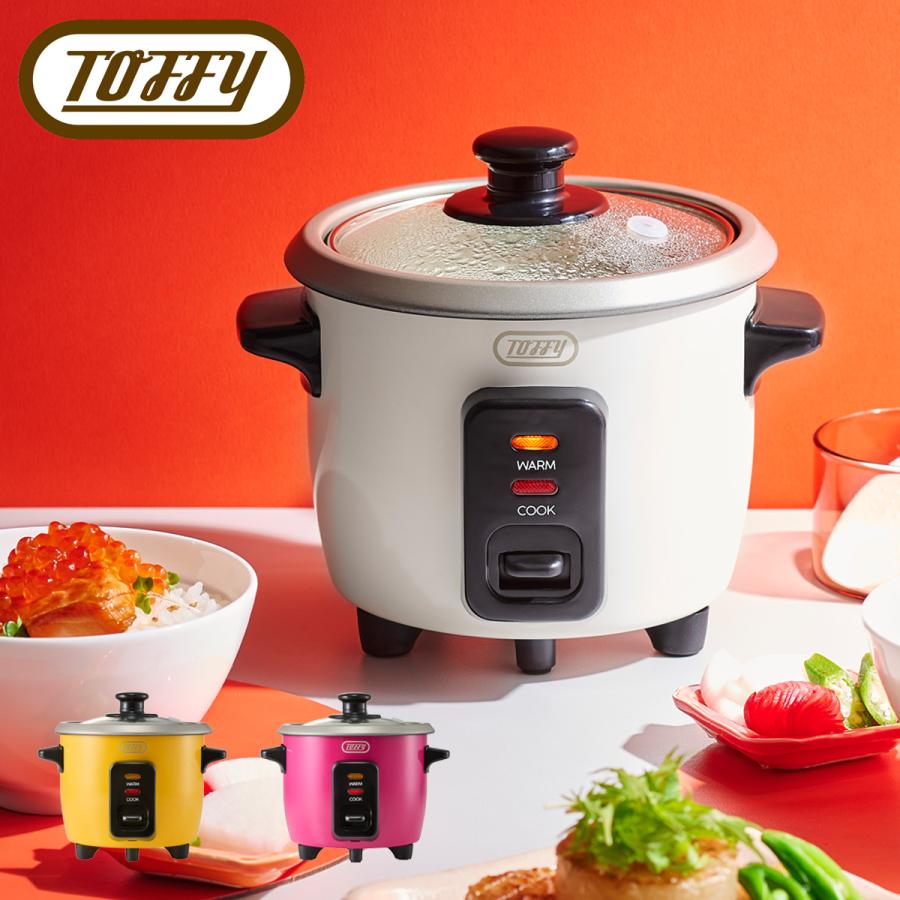 Toffy トフィー 炊飯器 ハッピーコレクション K-HRC1 ミニ炊飯器