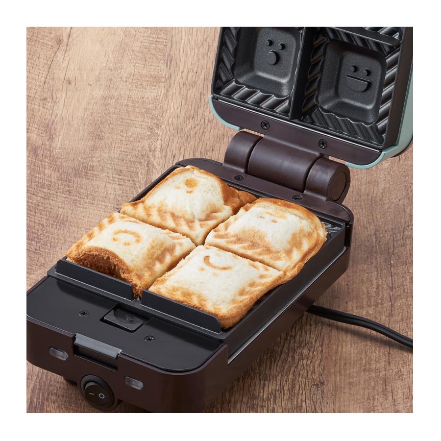 Toffy トフィー クォーター ホットサンドメーカー K-HS6 食パン 1枚
