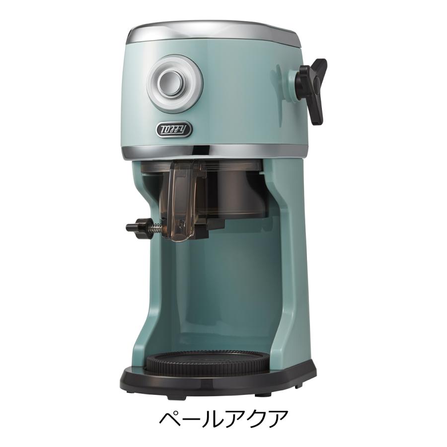 Toffy トフィー コンパクト電動ふわふわかき氷器 K-IS14 かき氷機 氷削