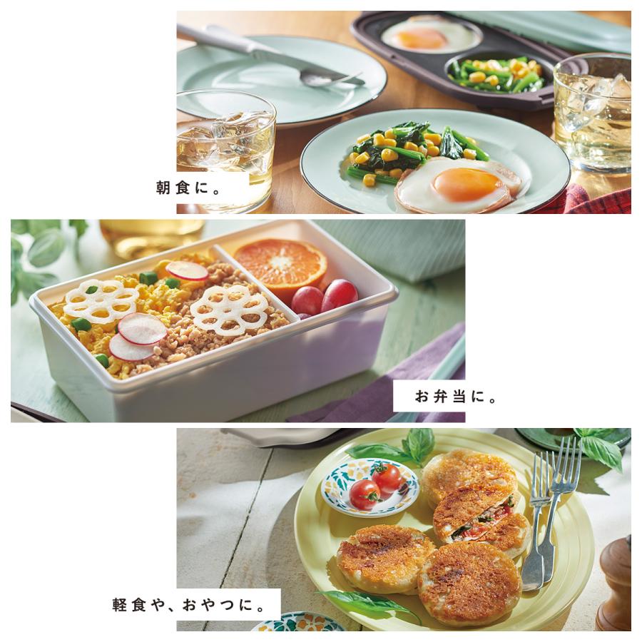Toffy トフィー ホットプレート K-MW5 電子レンジ用 ダブルグリル