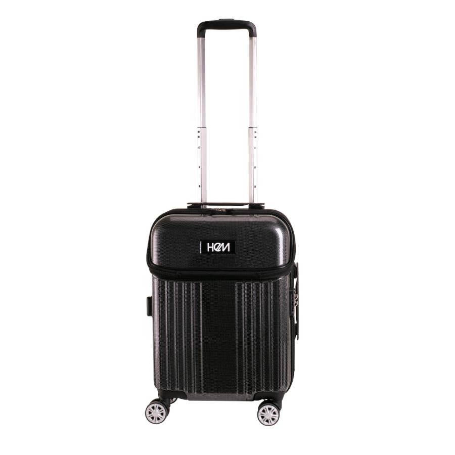 HeM（ヘム） スーツケース 機内持ち込み 43L 47.5cm 3.4kg リム TR-024
