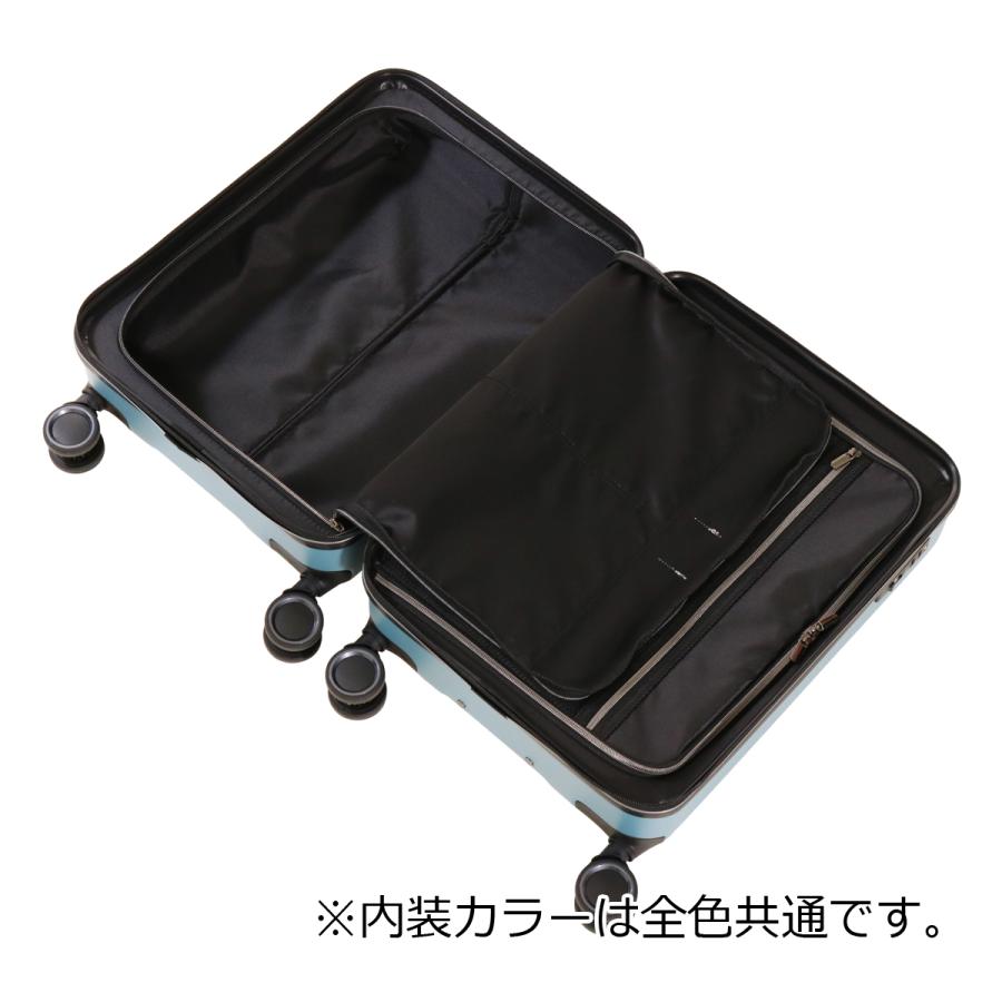 トランジットラウンジ スーツケース リップル 34L 46cm 3kg トランジットラウンジ スーツケース リップル 34L 46cm 3kg