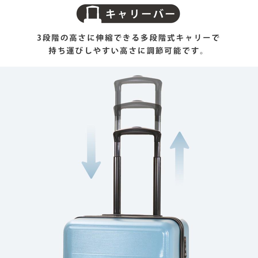 TRANSIT LOUNGE（トランジットラウンジ） スーツケース リップル 34L