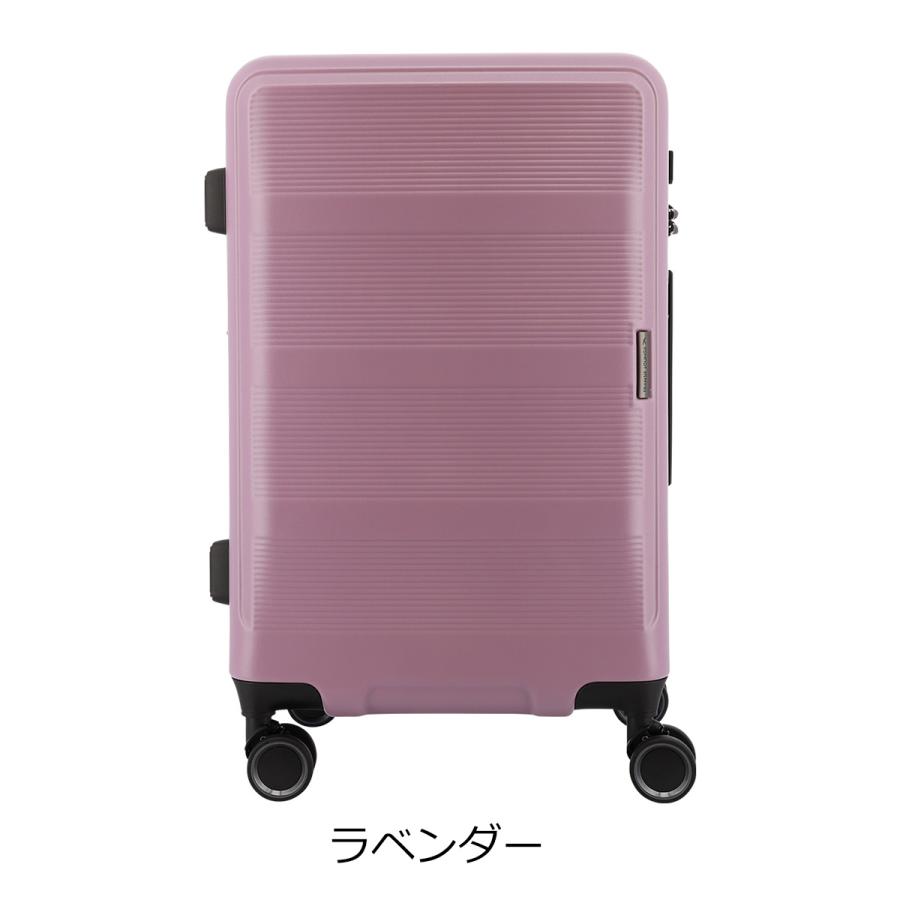 トランジットラウンジ スーツケース リップル 53(61)L 56cm 3.6kg20203 TRANSIT LOUNGE キャリーケース ハードキャリー TSAロック搭載 拡張_27