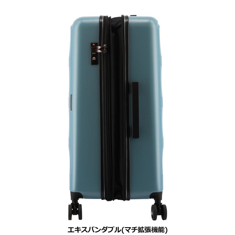 TRANSIT LOUNGE（トランジットラウンジ） スーツケース リップル 77(86