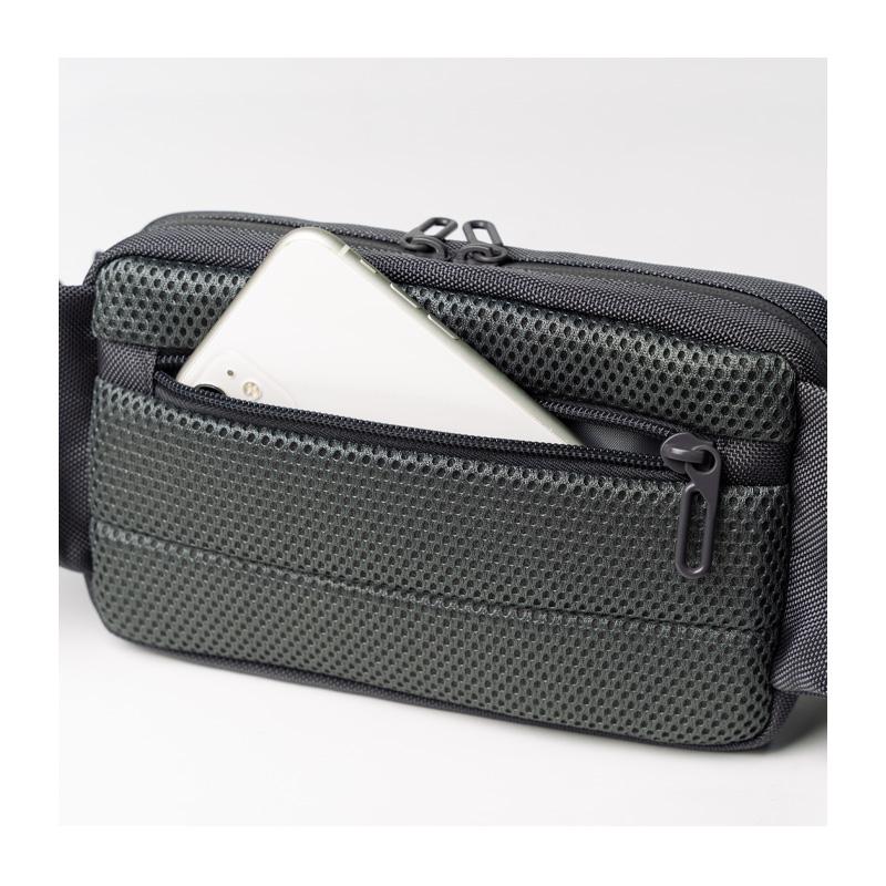 SIMCLEAR（シムクリア） ウエストバッグ ボディバッグ 走っても揺れ