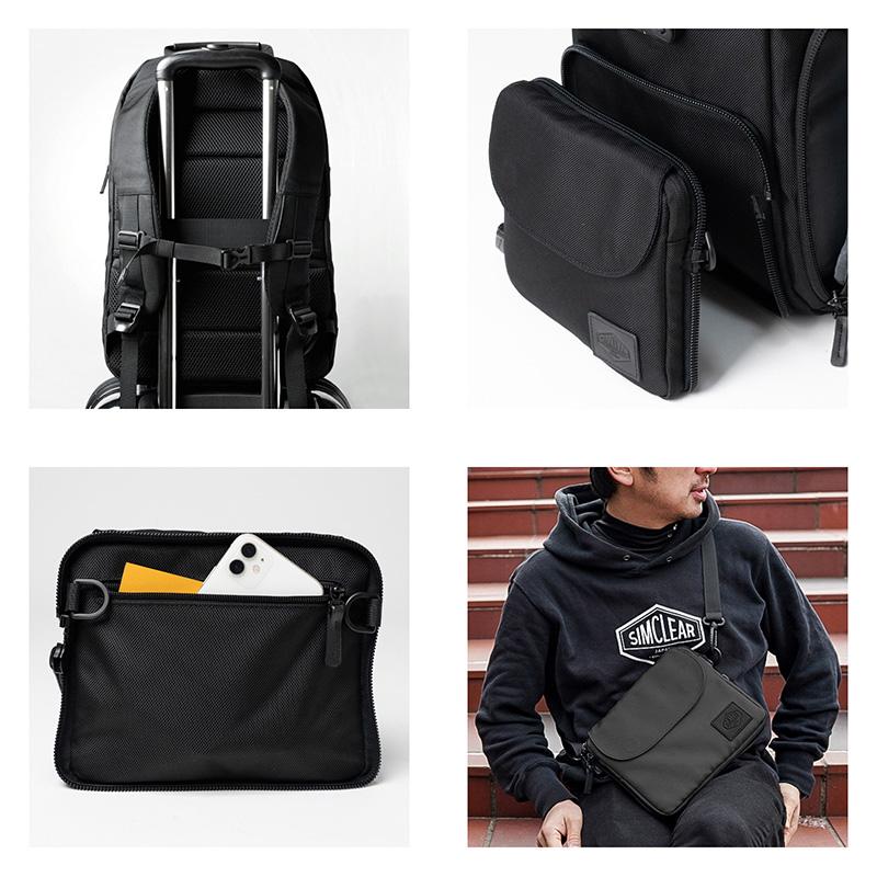 SIMCLEAR（シムクリア） リュック A4 16インチPC サコッシュ付き