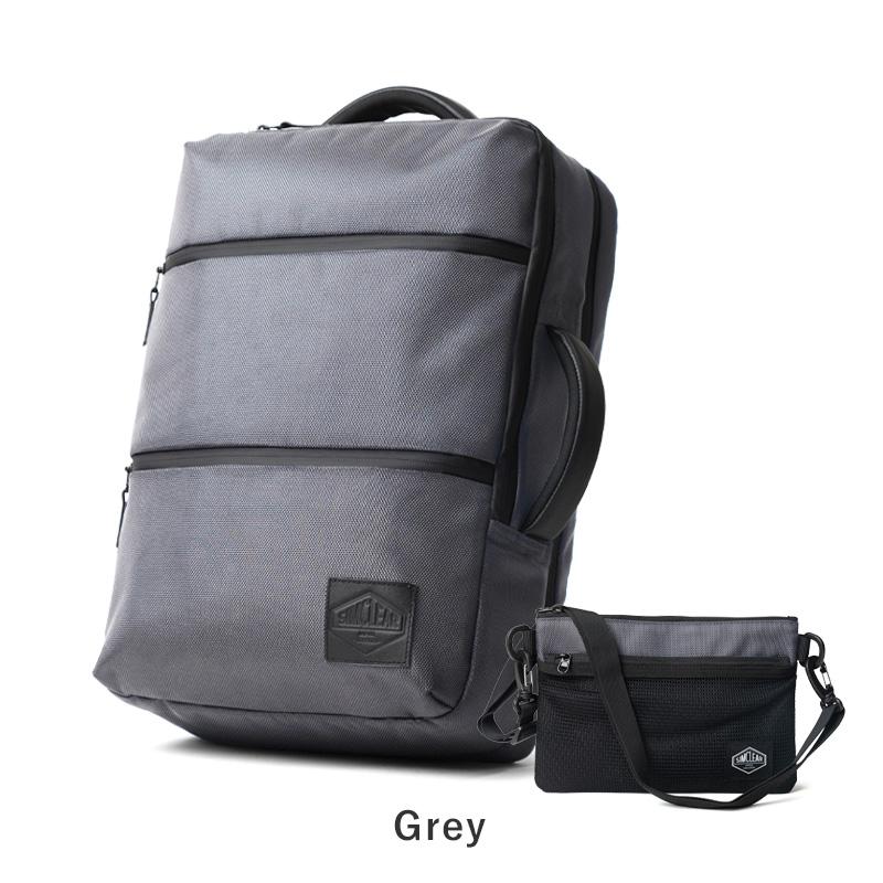 シムクリア リュック A4 サコッシュ付き ツナグバッグ TSB12 TSUNAGU BAG SQUARE SIMCLEAR ビジカジ 撥水 キャリーオンバッグ 2WAY ブリーフケースの画像