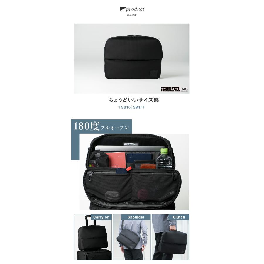 SIMCLEAR（シムクリア） ショルダーバッグ A4 クラッチバッグ ブリーフ