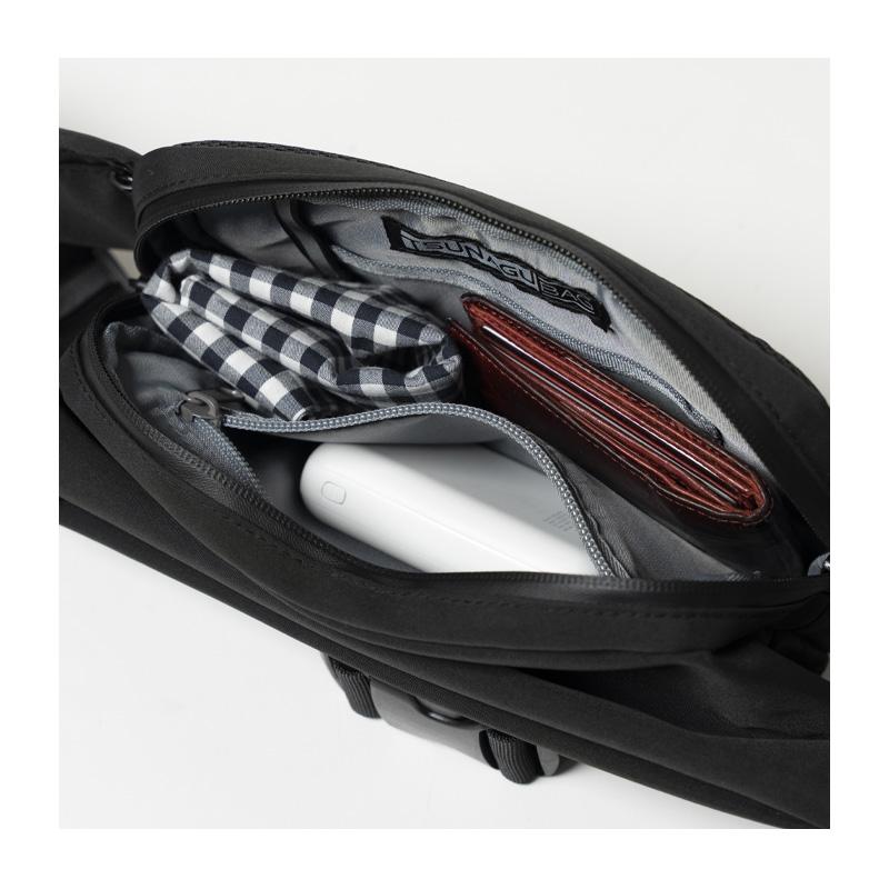 SIMCLEAR（シムクリア） ウエストバッグ ボディバッグ 走っても揺れ