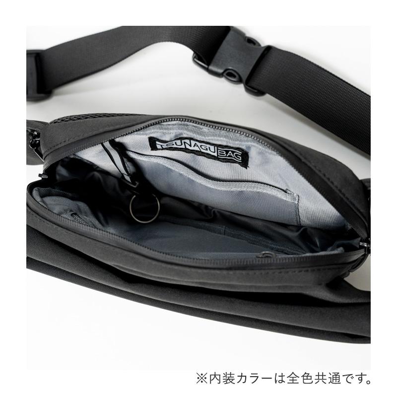 SIMCLEAR（シムクリア） ウエストバッグ ボディバッグ 走っても揺れ