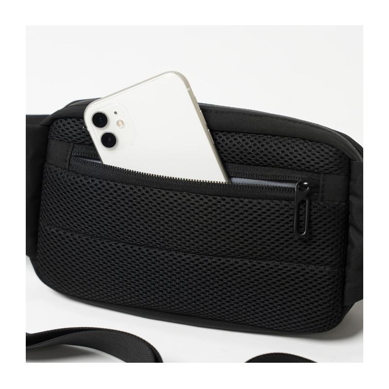 SIMCLEAR（シムクリア） ウエストバッグ ボディバッグ 走っても揺れ