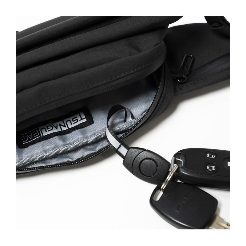 SIMCLEAR（シムクリア） ウエストバッグ ボディバッグ 走っても揺れ