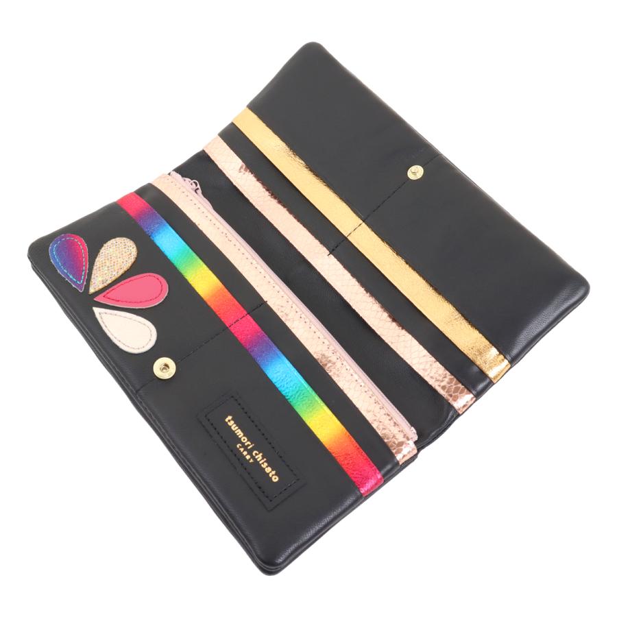 ツモリチサト キャリー 長財布 かぶせ 本革 tsumori chisato CARRY
