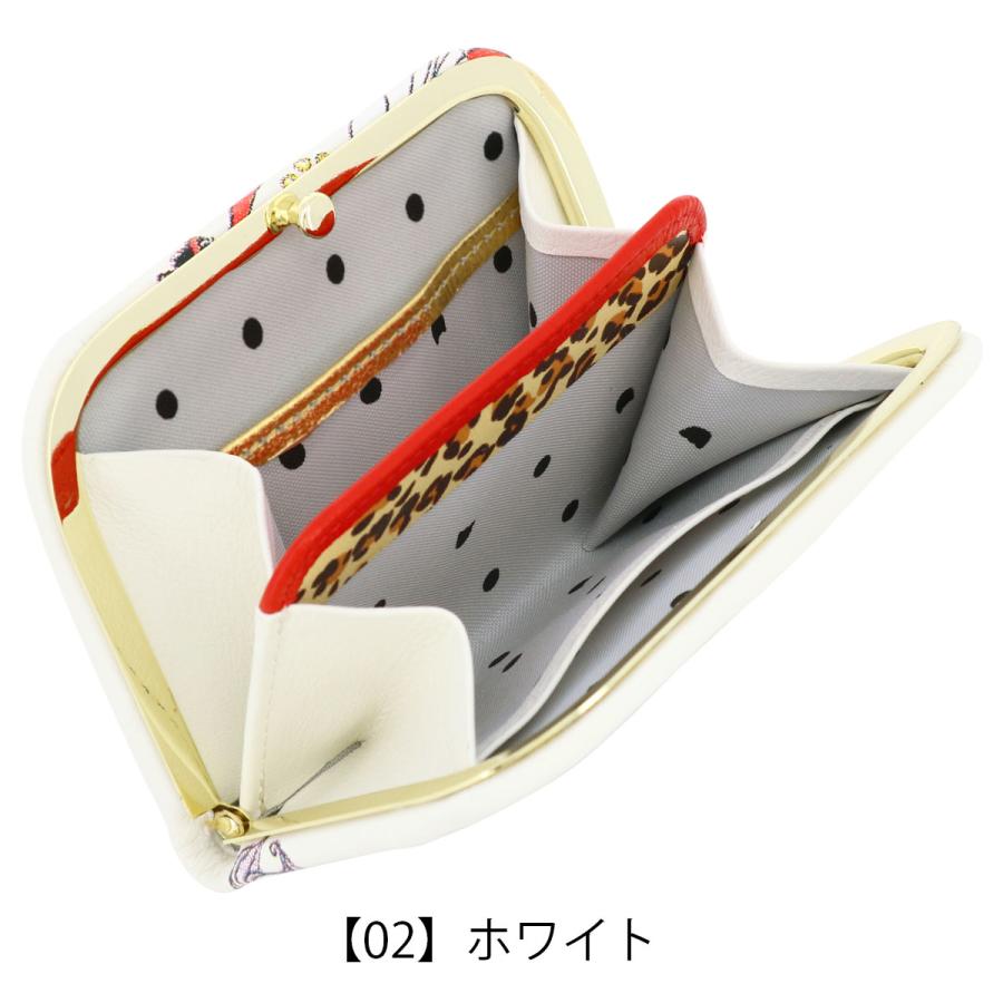 ツモリチサト キャリー 小銭入れ 薄型 本革 レザー がま口 レディース