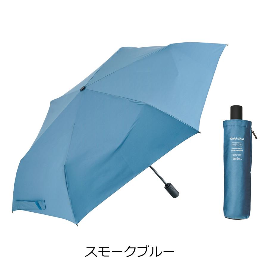 Waterfront（ウォーターフロント） 折りたたみ傘 クイックシャット