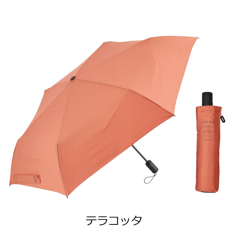Waterfront（ウォーターフロント） 折りたたみ傘 クイックシャット