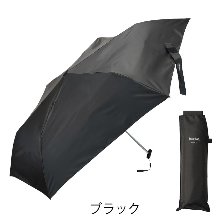 Waterfront（ウォーターフロント） 折りたたみ傘 晴雨兼用 ポケ