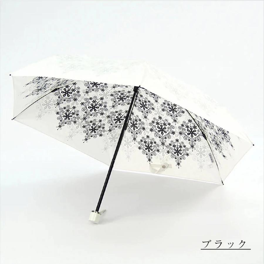 日傘 折り畳み傘 晴雨兼用 UVカット ブラック 白 軽量 通販