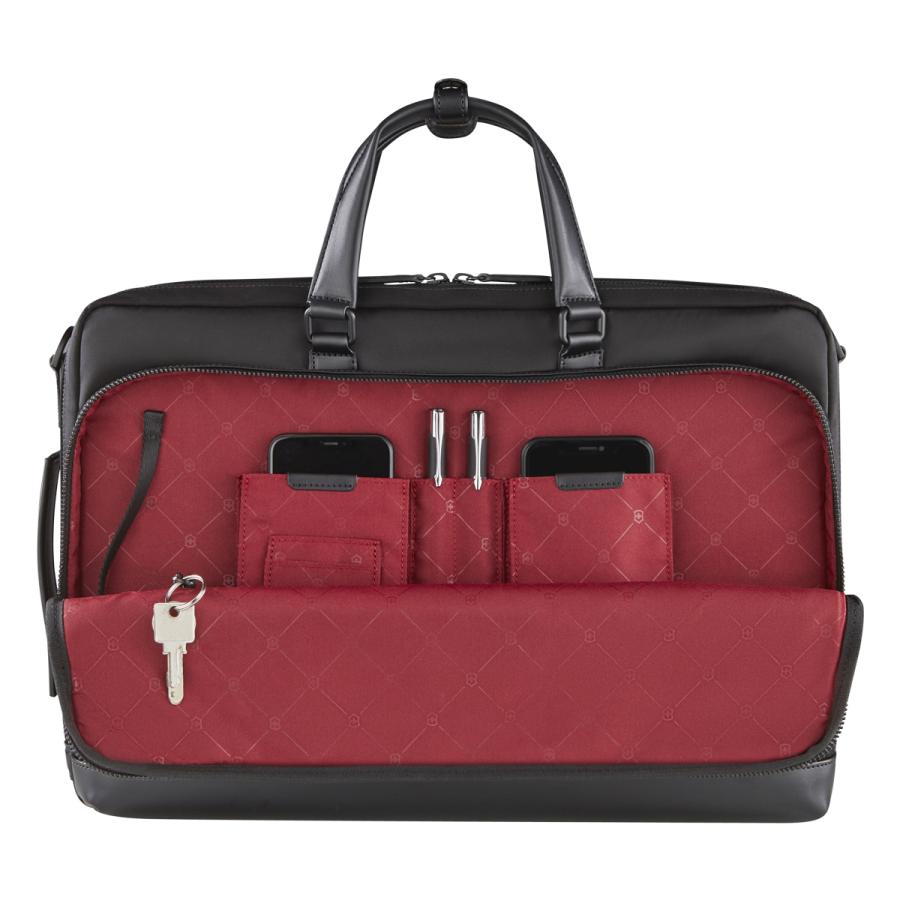 ビクトリノックス リュック ブリーフケース ショルダーバッグ A4 16L 3WAY ブラック 611806 ALOX NERO アロックス ネロ VICTORINOX ビジネスバッグの画像