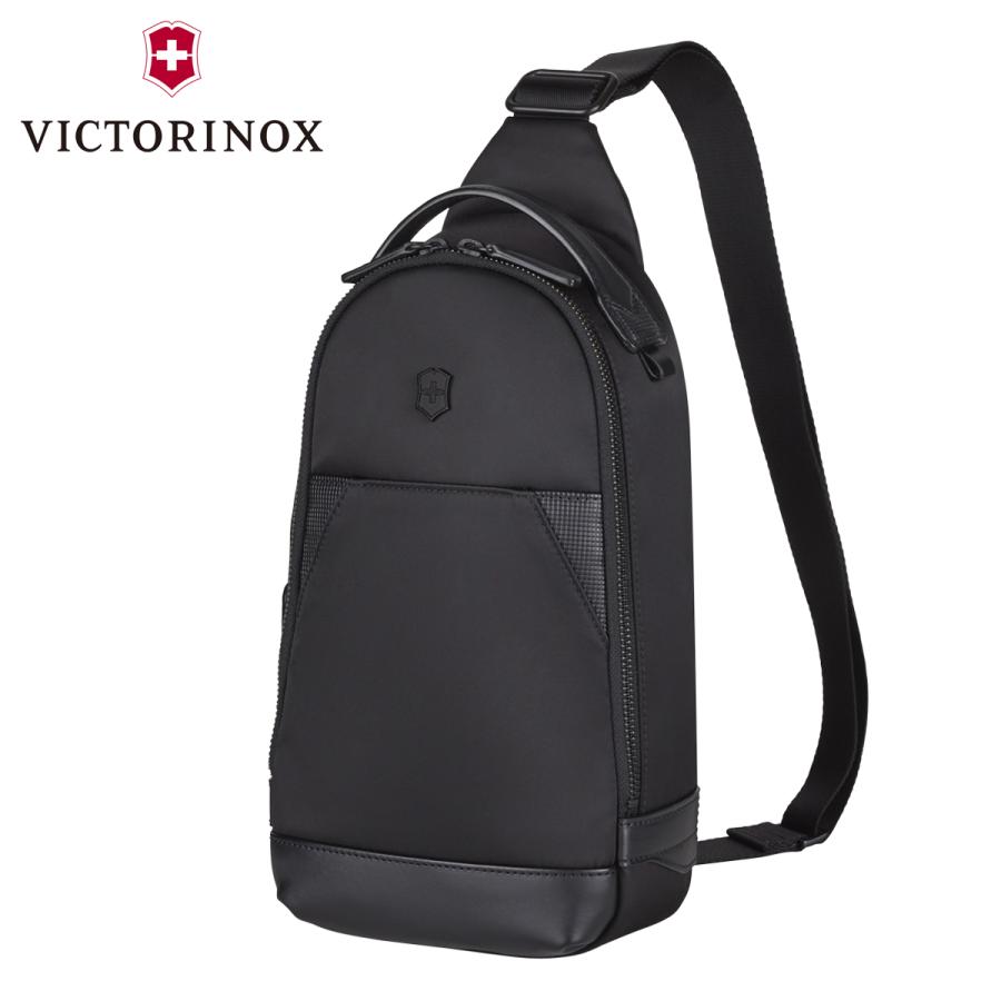 【レビュー投稿で+5％還元】ビクトリノックス ボディバッグ メンズ ブラック 611808 ALOX NERO アロックス ネロ VICTORINOX スリングバッグ ワンショルダー ショルダーバッグ クリスマス_mp VICTORINOX（ビクトリノックス） ボディバッグ メンズ ブラック 611808