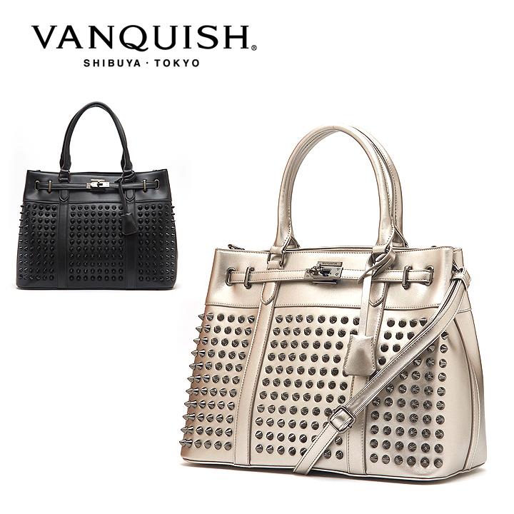 VANQUISH（ヴァンキッシュ） トートバッグ スタッズ VQM-40040 