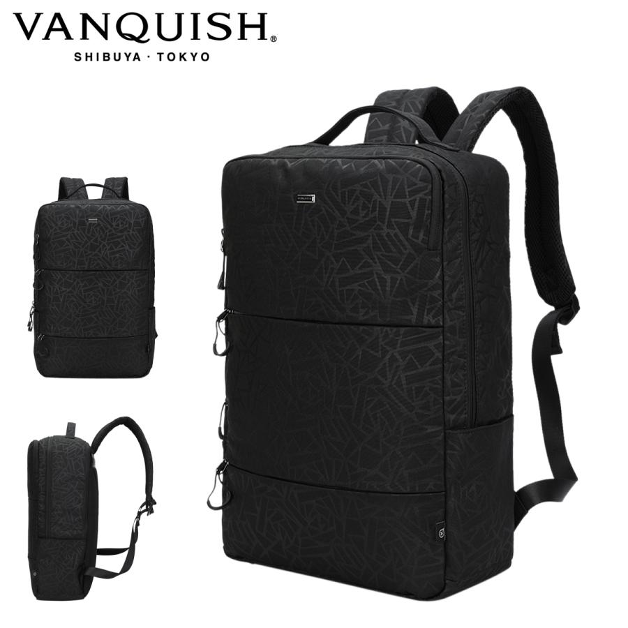 ヴァンキッシュ リュック メンズVQM-41830 VANQUISH バックパック ビジネスバッグ A3｜sacsbar