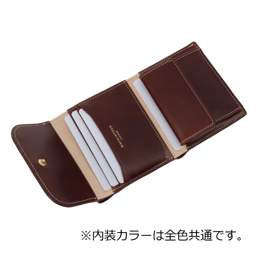 あずっきー⭐︎　2層ロング　フリーポケット　糸ベージュ　マチ小判カン　ホック Mackintosh（マッキントッシュ） マッキントッシュロンドン 二つ折り