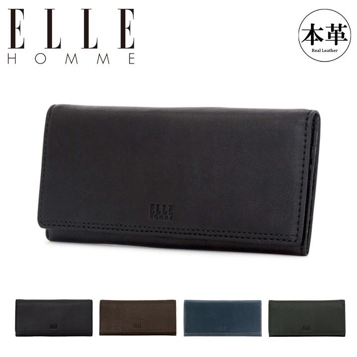 ELLE HOMME（エルオム） 長財布 XP34095(XP34085) Sheepskin レザー