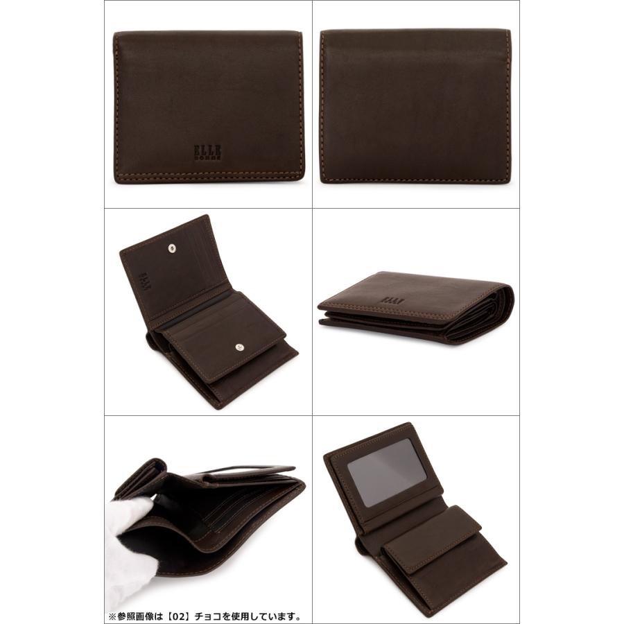 ELLE HOMME（エルオム） 二つ折り財布 XP34210(XP34290) Sheepskin