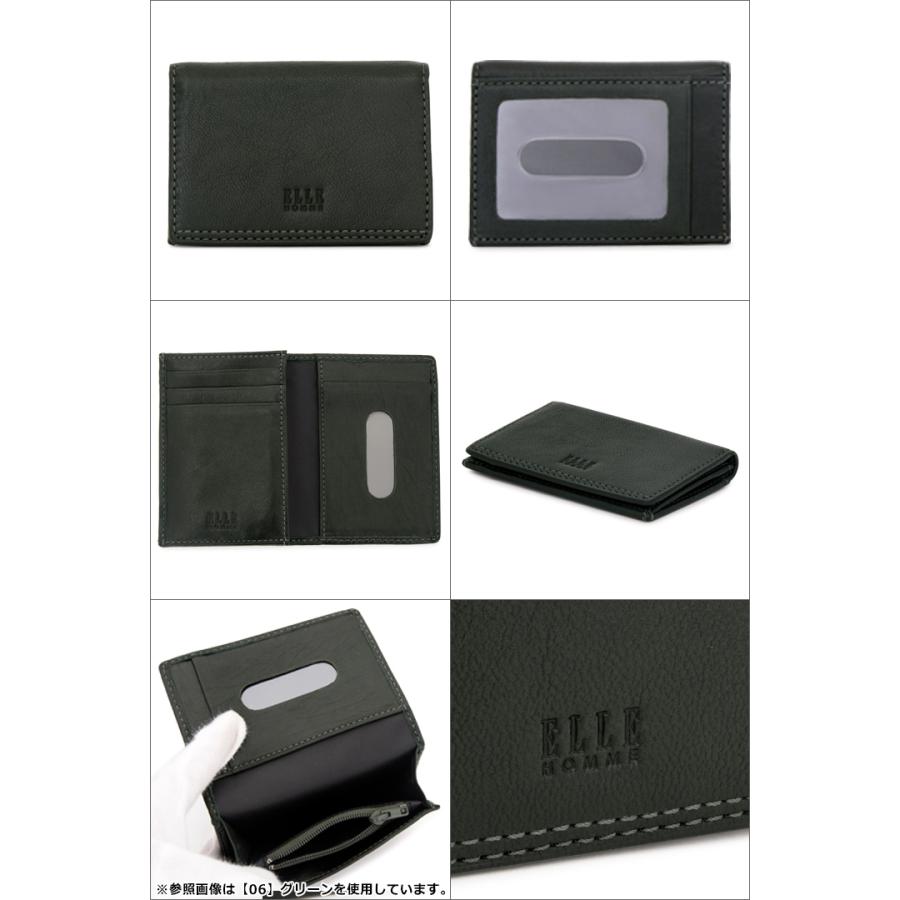 ELLE HOMME（エルオム） 名刺入れ XP34665(旧XP34655 XP34648
