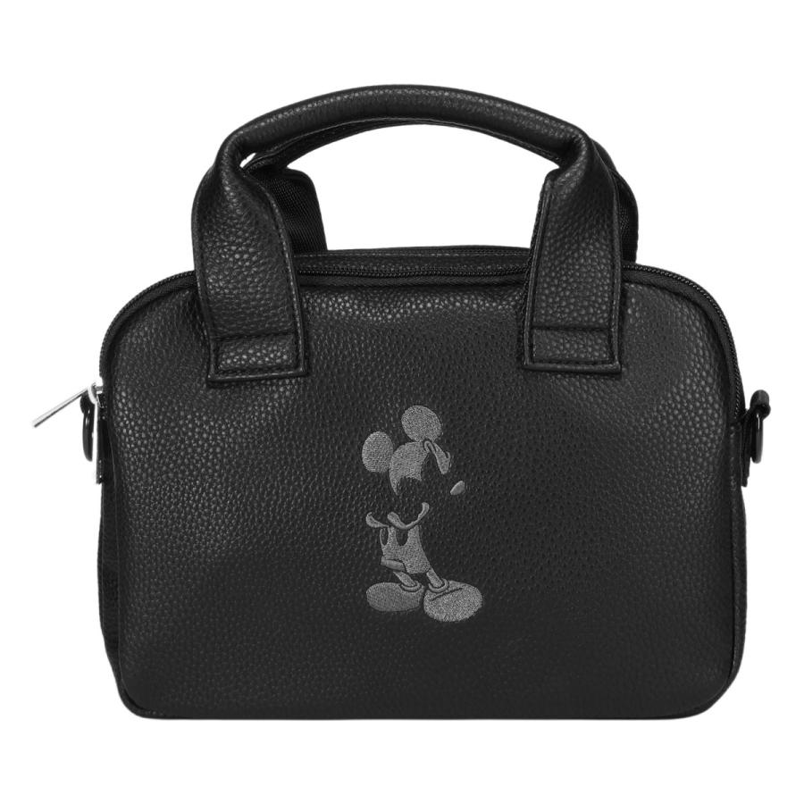 ディズニー ゴルフ MONOCHROME FUNCTIONAL BAG ラウンドバッグXYMG5FB3 Disney ミッキーマウス 2WAY ショルダーバッグ カートバッグ ミニバッグ ハンドバッグの画像