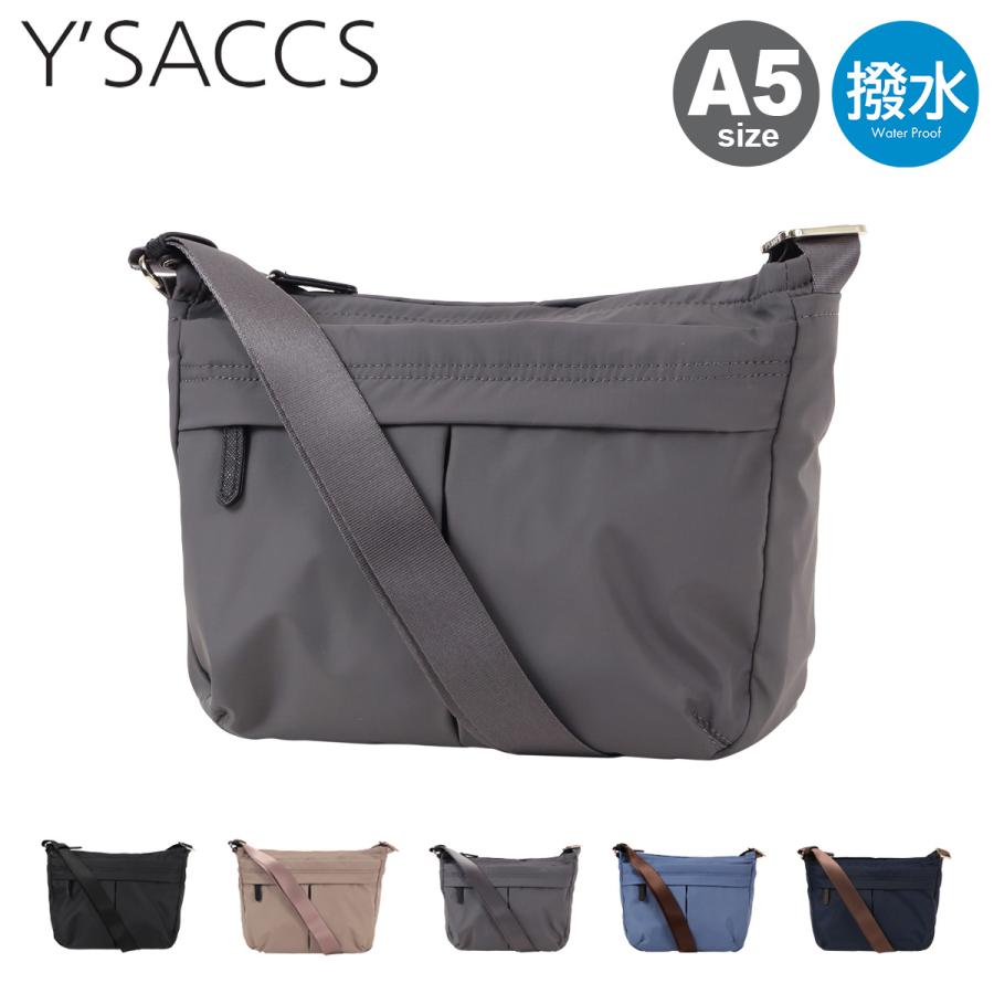 Y'SACCS（イザック） ショルダーバッグ A5 タフタ Y62-01-10 Y'SACCS