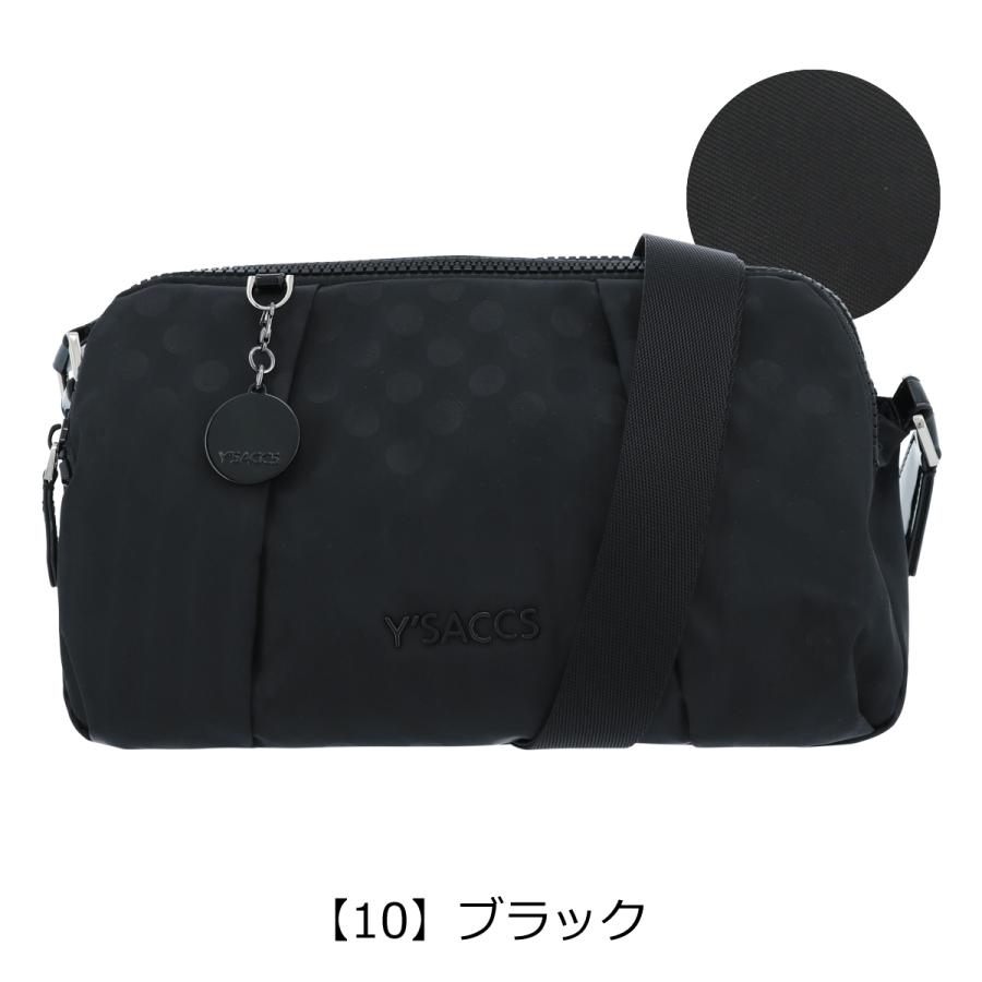 Y'SACCS（イザック） ショルダーバッグ ポルカドット レディース Y71