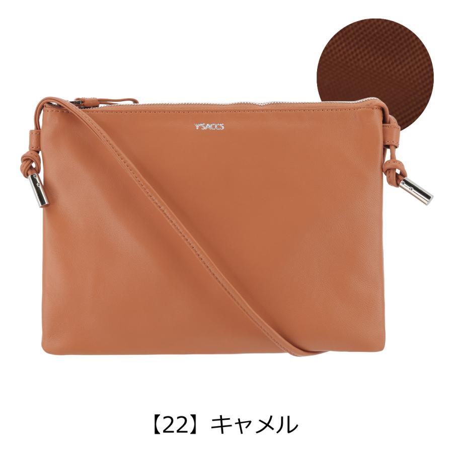 Y'SACCS イザック ショルダーバッグ イタリアンシープ