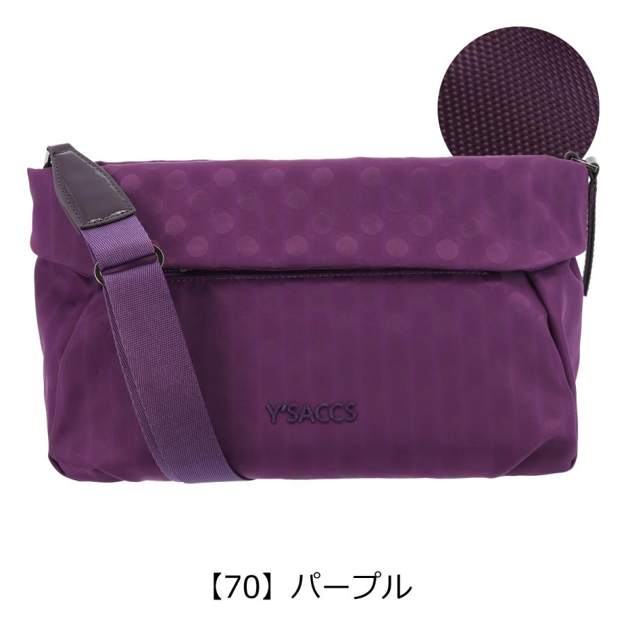 Y'SACCS（イザック） ショルダーバッグ ポルカドット レディース Y92