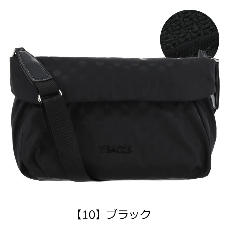 Y'SACCS（イザック） ショルダーバッグ ポルカドット レディース Y92