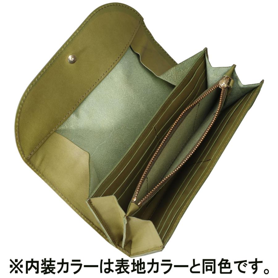 YUFU（ユフ） 長財布 牛革 フラップ メンズ レディース 日本製 YI24-WL