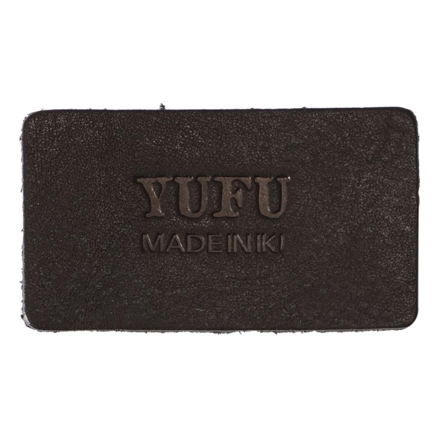 YUFU（ユフ） 二つ折り財布 牛革 フラップ メンズ レディース 日本製